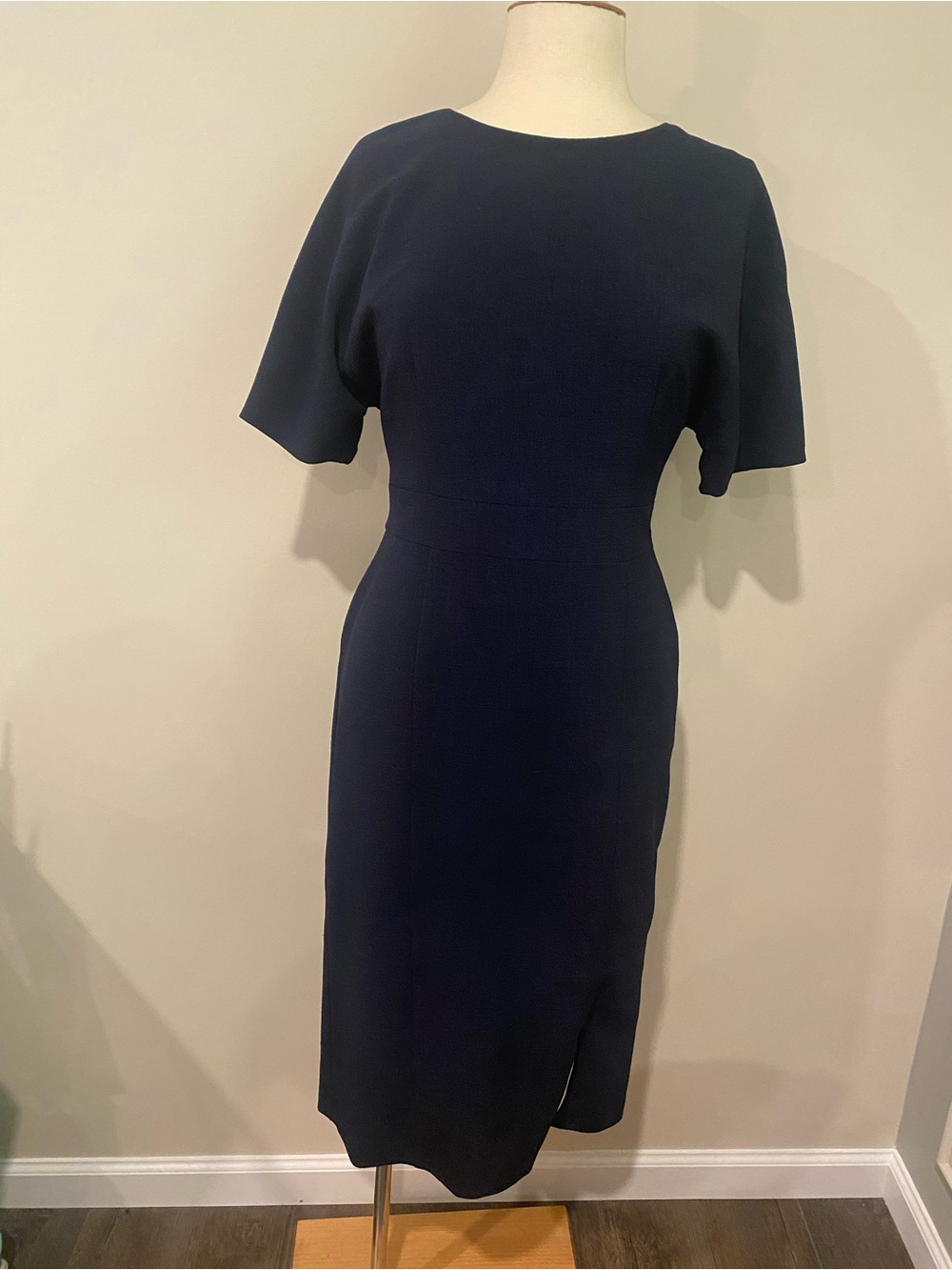 Donna Karan NY Navi Midi Sheath Dress Sz 6